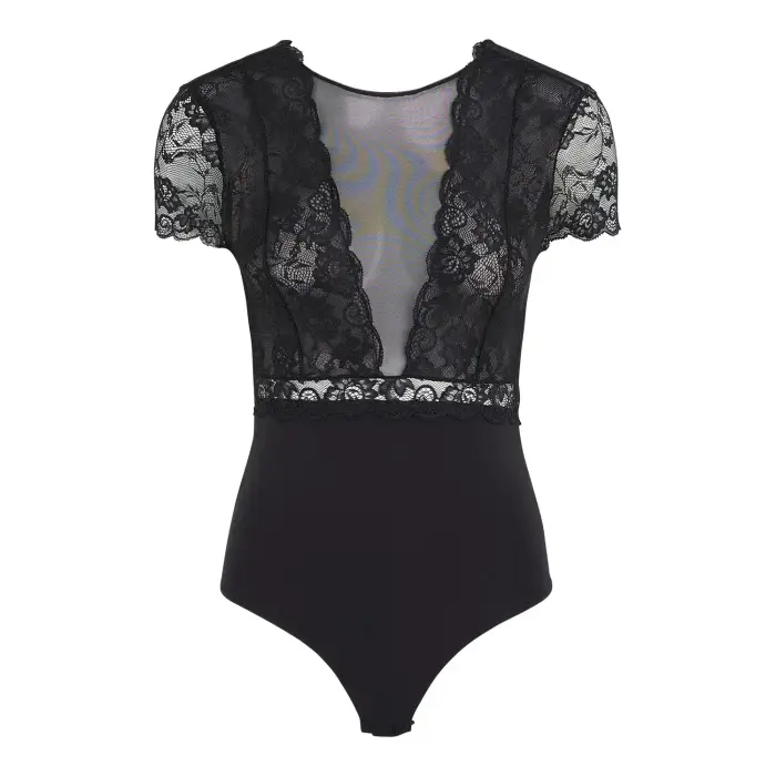 Pieces Body donna Sicca Noir