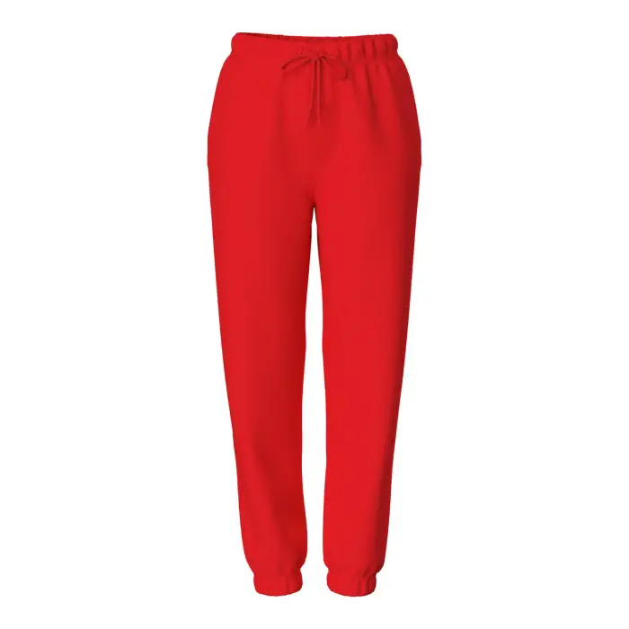 Pantaloni da donna Pieces Chilli Rouge