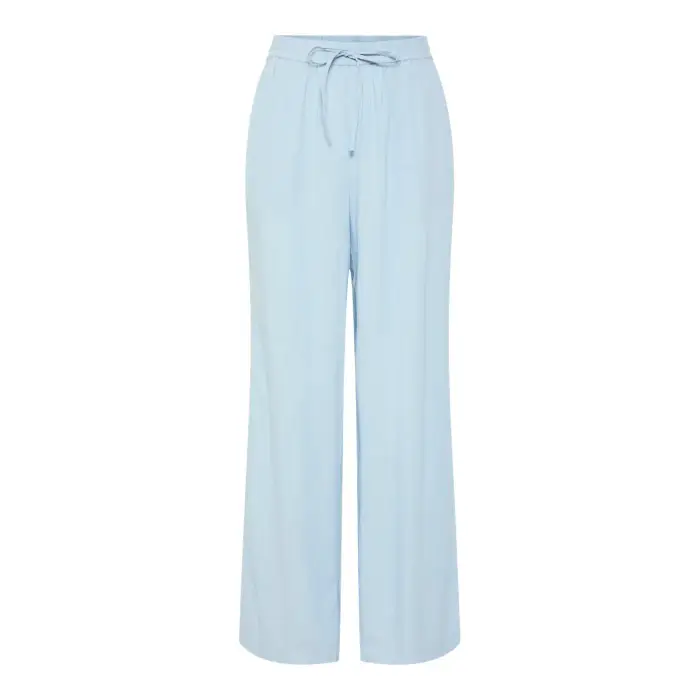 Pantaloni dritti a vita alta donna Pieces Pia