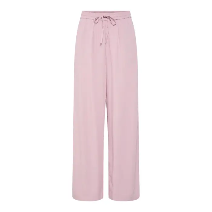 Pantaloni dritti a vita alta donna Pieces Pia