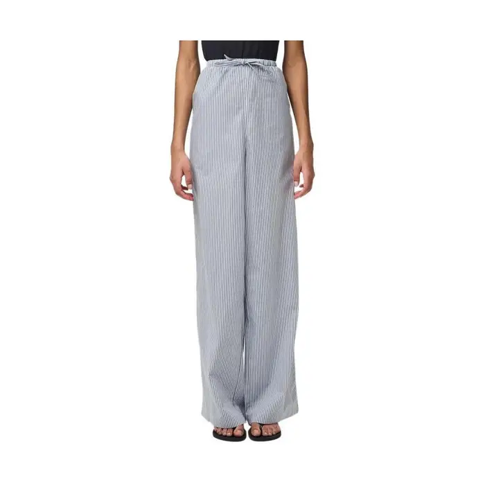 Pieces Pantaloni larghi Feline Blu