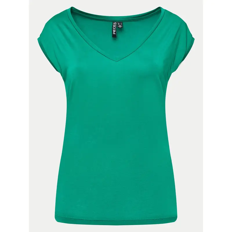 Pieces T-shirt Verde 3209262