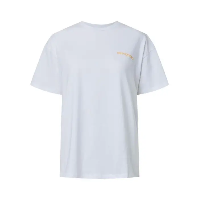 Pieces T-shirt Fasty Oversize Bianco