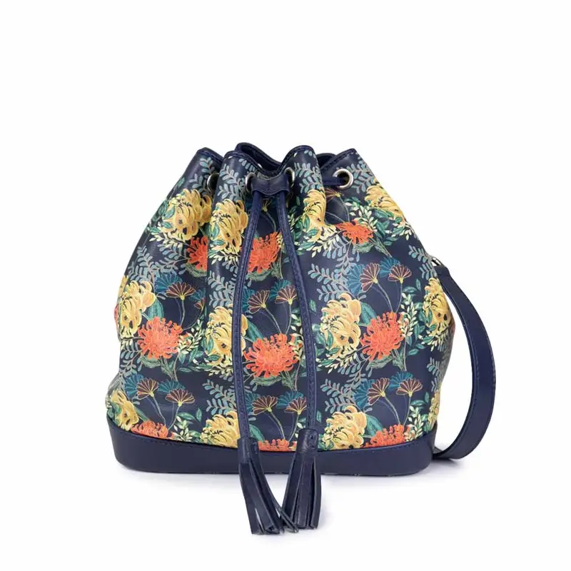 Pierotucci Floré Borsetta Coulisse Secchiello - Blu