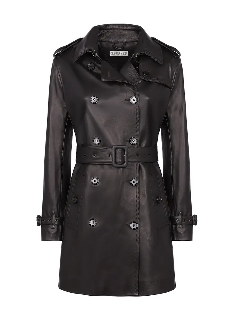 Pierotucci Trench Nero 2397932