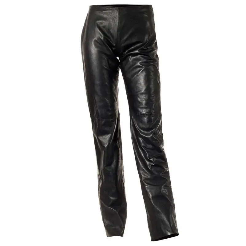 Pierotucci Pantaloni Da Donna In Pelle Eu