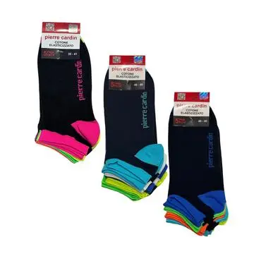 Pierre Cardin CALZINO PARISCARPA UNISEX FLUO PC376 (5 PAIA)