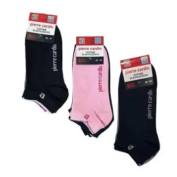 Pierre Cardin CALZINO PARISCARPA UNISEX TINTA UNITA PC372 (5 PAIA)