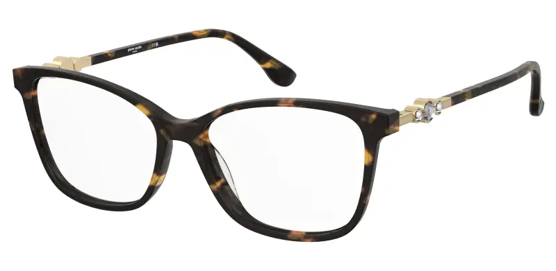 Pierre Cardin Donna P C 8555 086 Montature da vista Acetato Havana Squadrata Normale