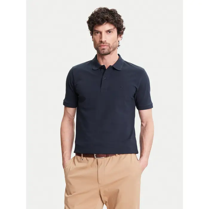 Pierre Cardin Polo C5 21354 2110 Blu scuro Regular Fit