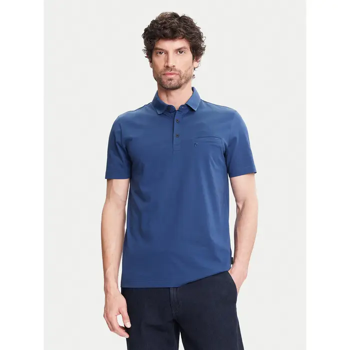 Pierre Cardin Polo C5 21514 2122 Blu scuro Regular Fit
