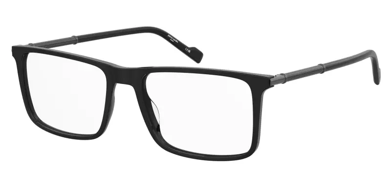 Pierre Cardin Uomo P C 6291 284 Montature da vista Acetato Nero Squadrata Normale