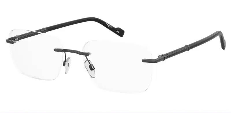 Pierre Cardin Uomo P C 6919 V81 Montature da vista Metallo Rutenio Squadrata Normale