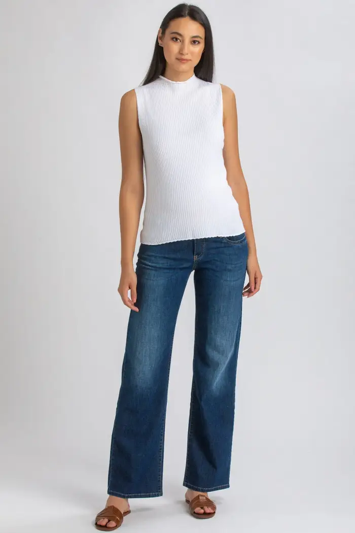 Pietro Brunelli Maternity DAD JEANS WA01 | Jeans Premaman a Gamba Larga