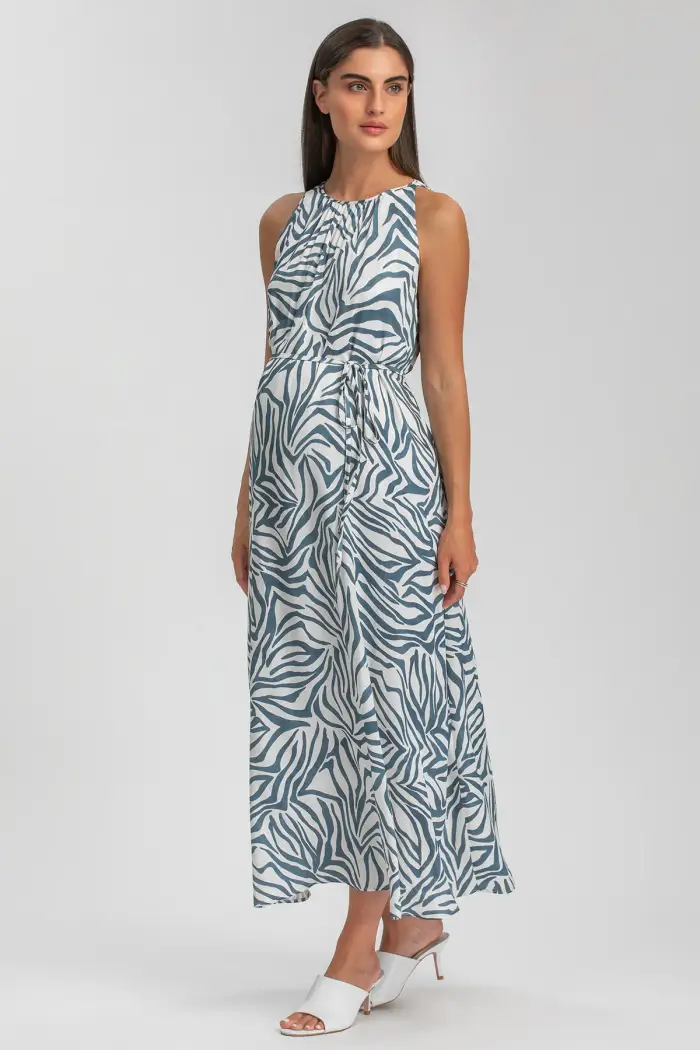 Pietro Brunelli Maternity FRANCESCA QA67 | Maxi Abito Premaman Stampato