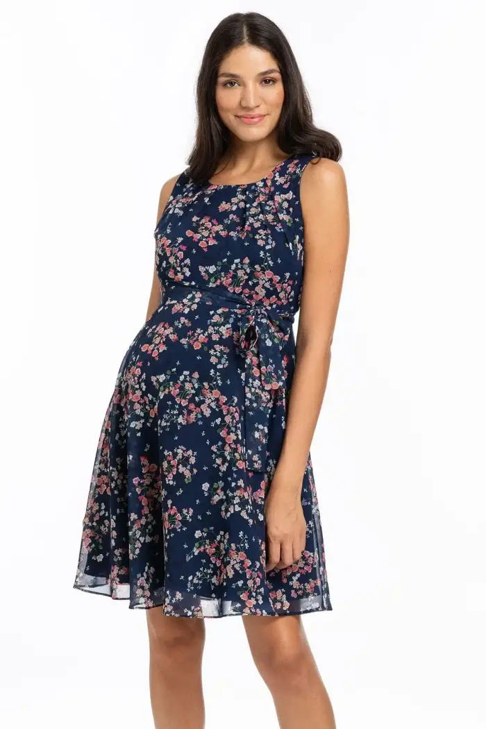 Pietro Brunelli Maternity TAMIGI Q96B | Abito Premaman da Cerimonia Floreale