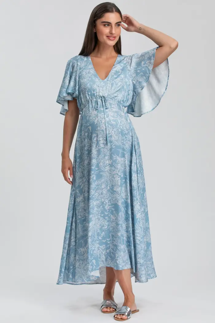 Pietro Brunelli Maternity VALENTINA QD31 | Maxi Abito Premaman Stampato