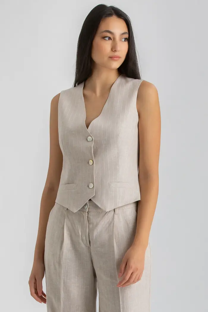 Pietro Brunelli Milano Gilet Beige 5301468