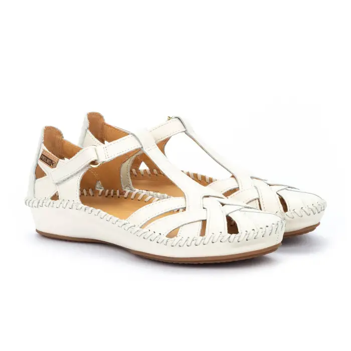 Sandali da donna Pikolinos P Vallarta 655-0732ST Blanc