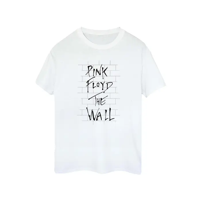 T-shirt in cotone da uomo The Wall dei Pink Floyd XXL bianco
