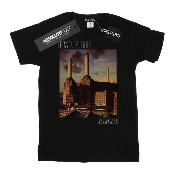 T-shirts a maniche lunghe Pink Floyd Animals Nero