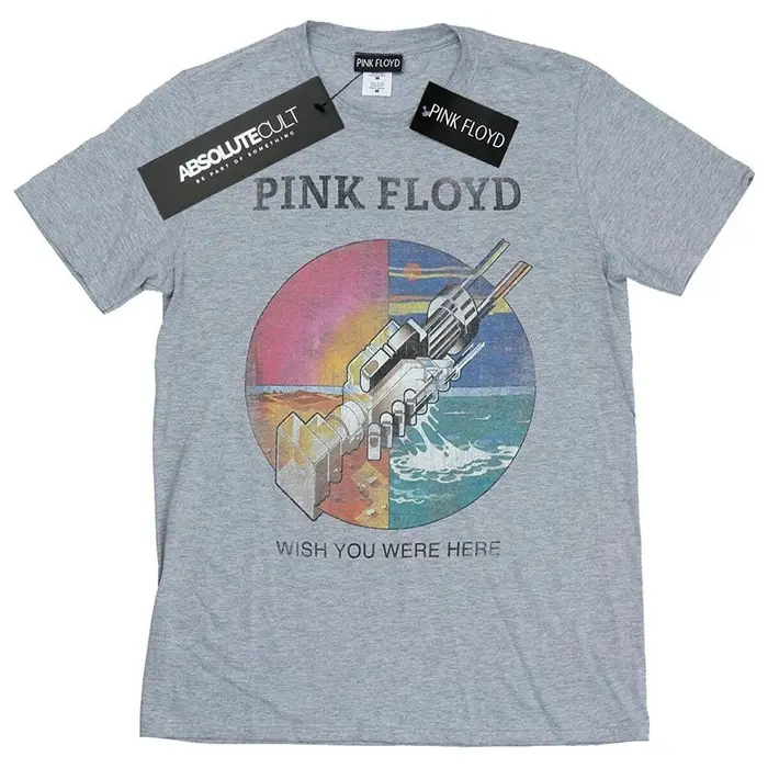 T-shirts a maniche lunghe Pink Floyd Wish You Were Here Grigio