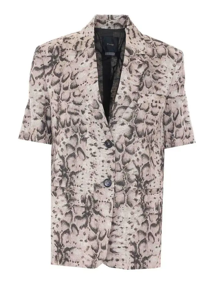 Blazer Brindisi beige e nero