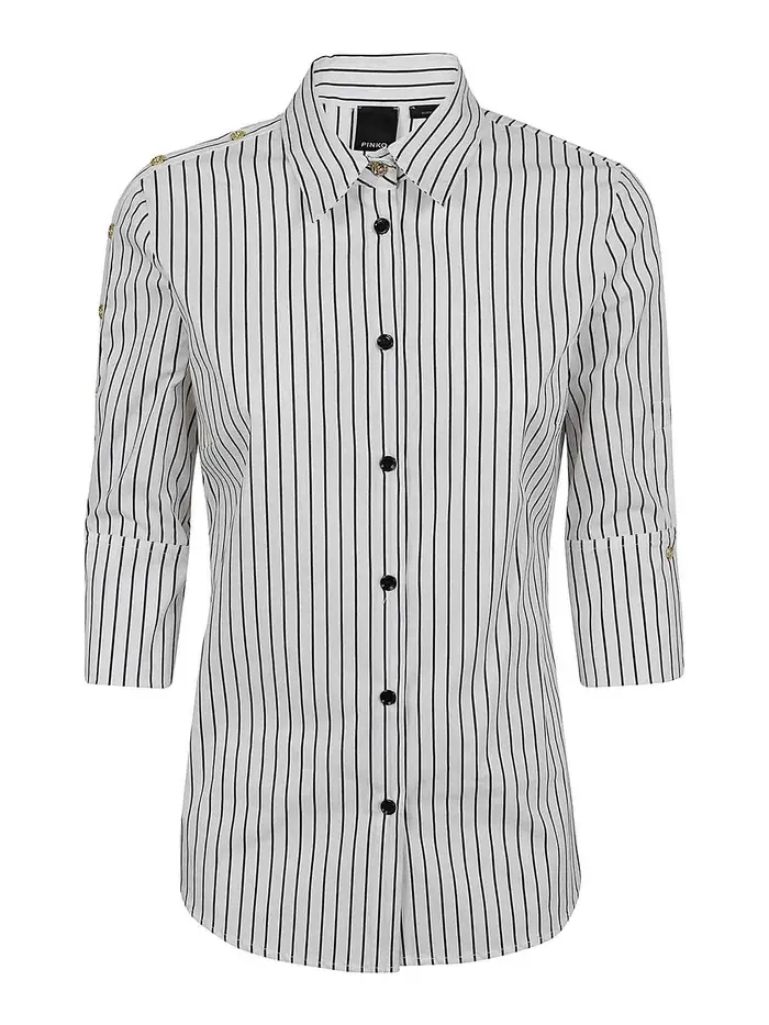 Cecrope Camicia Popeline Basto Bianco