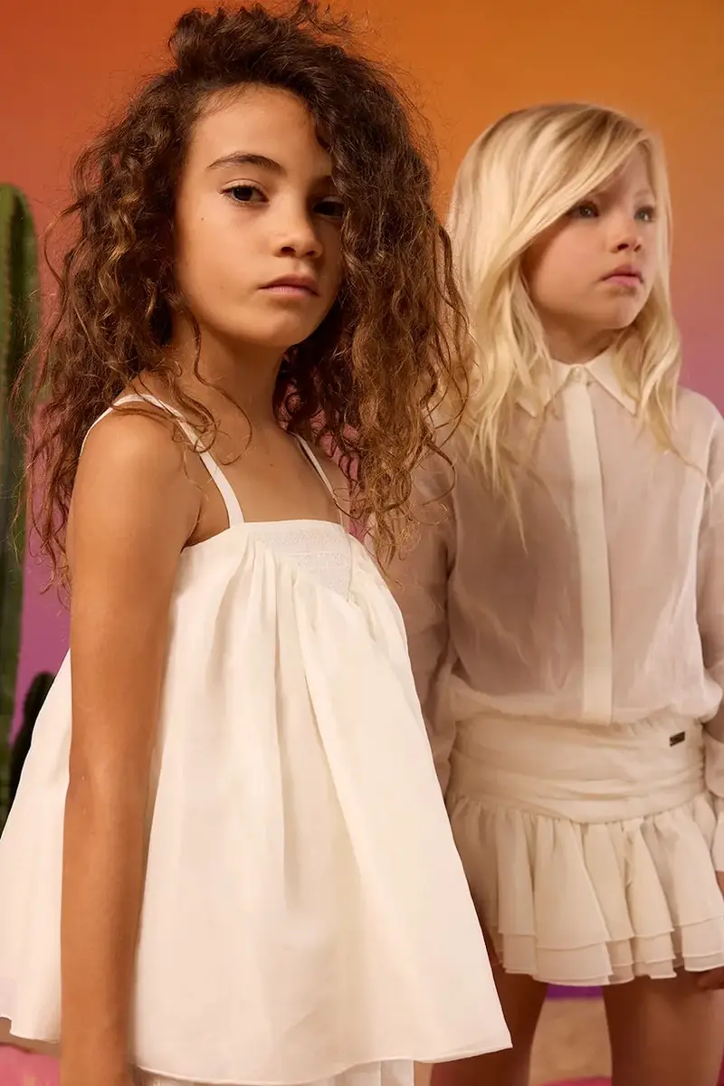 pinko felpa in cotone bambino/a colore bianco KFTO002.0.CA005