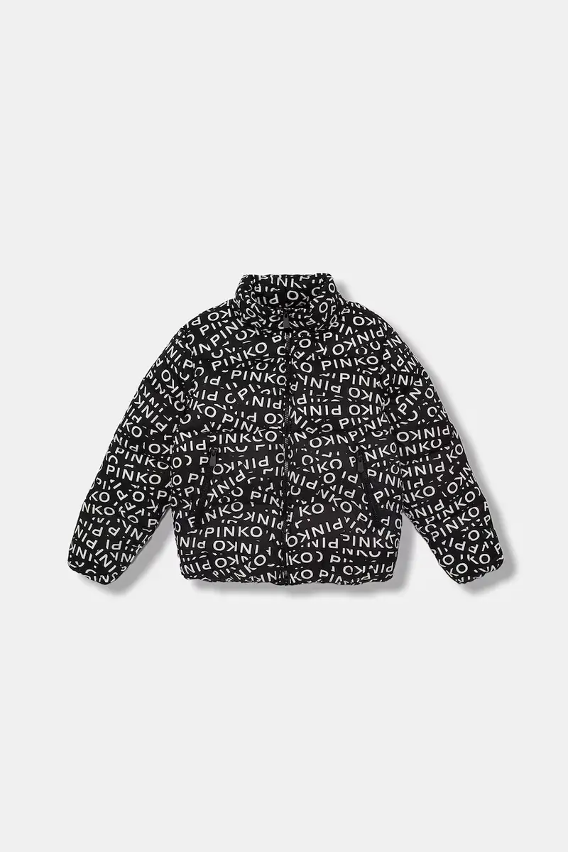 pinko giacca per bambini colore nero KFGB013.C.NY023