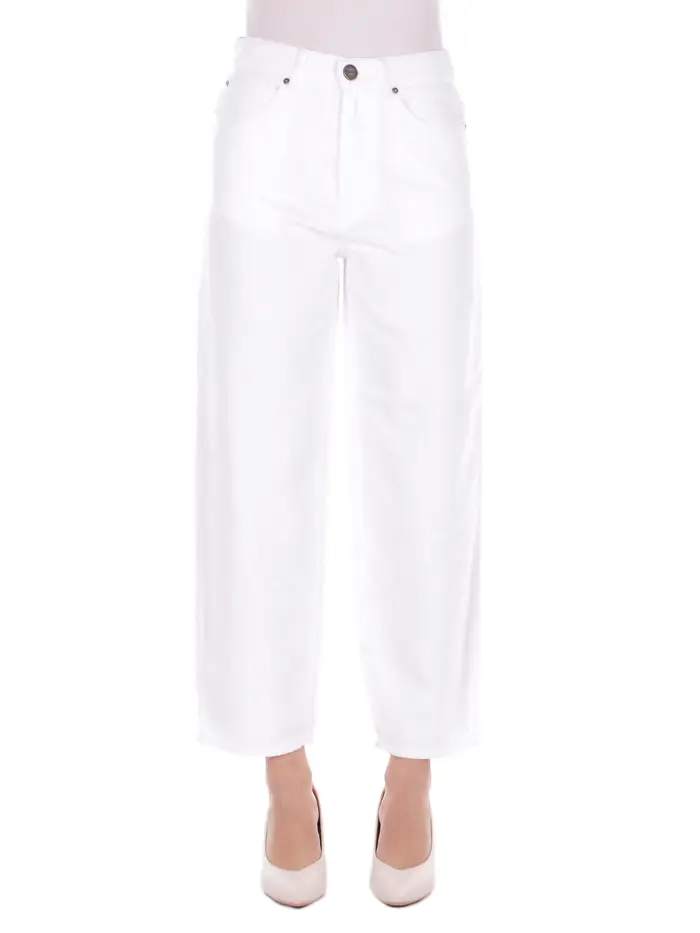 Pantaloni Bianco Bianco Chiari e Naturali