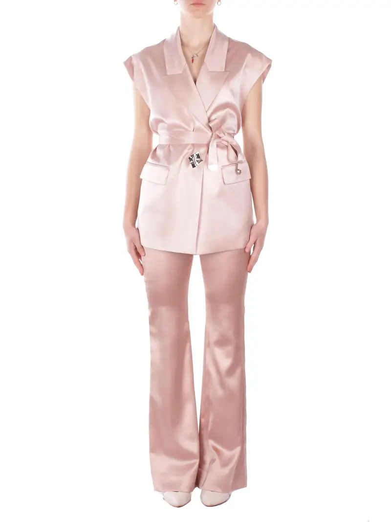 pinko Pantaloni Mogano Mogano MARRONE