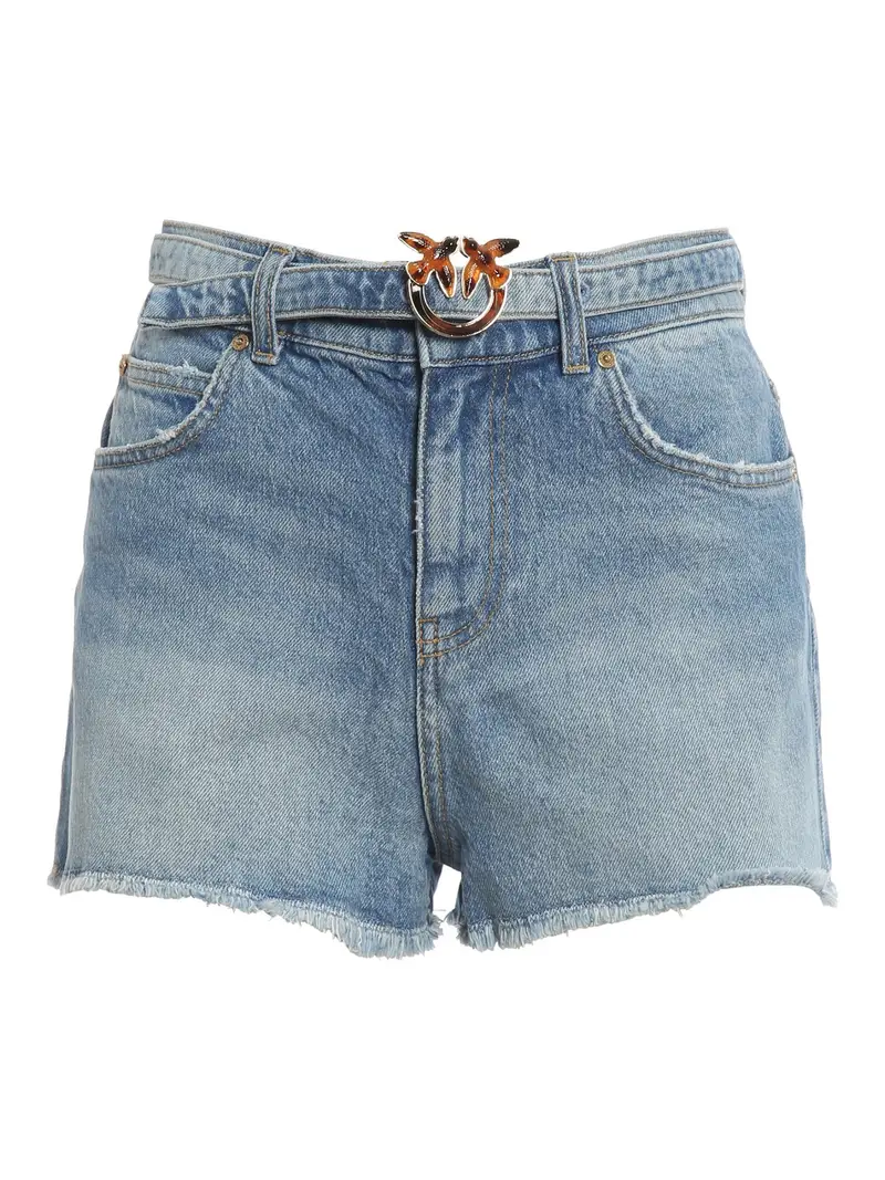 Pinko Shorts Gina 3 Lavaggio chiaro
