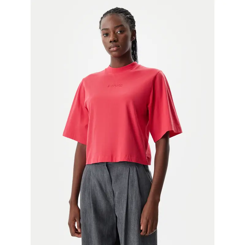 Pinko T-shirt Rosso 3222409