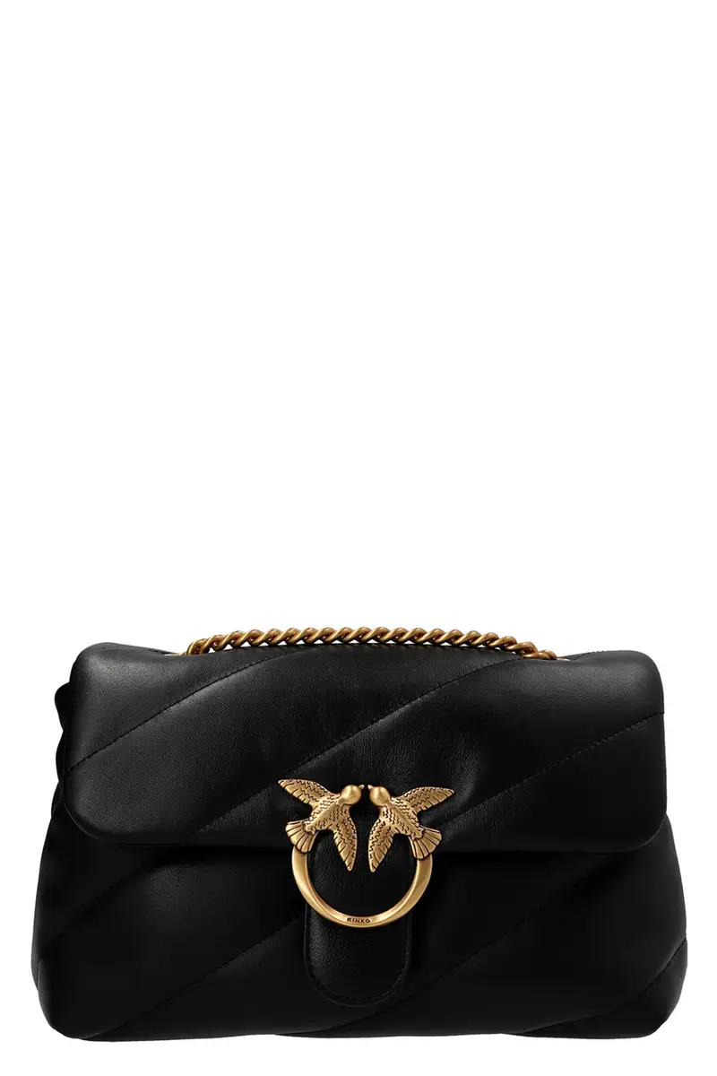 PINKO Tracolla 'Classic Love Bag Puff' Nero