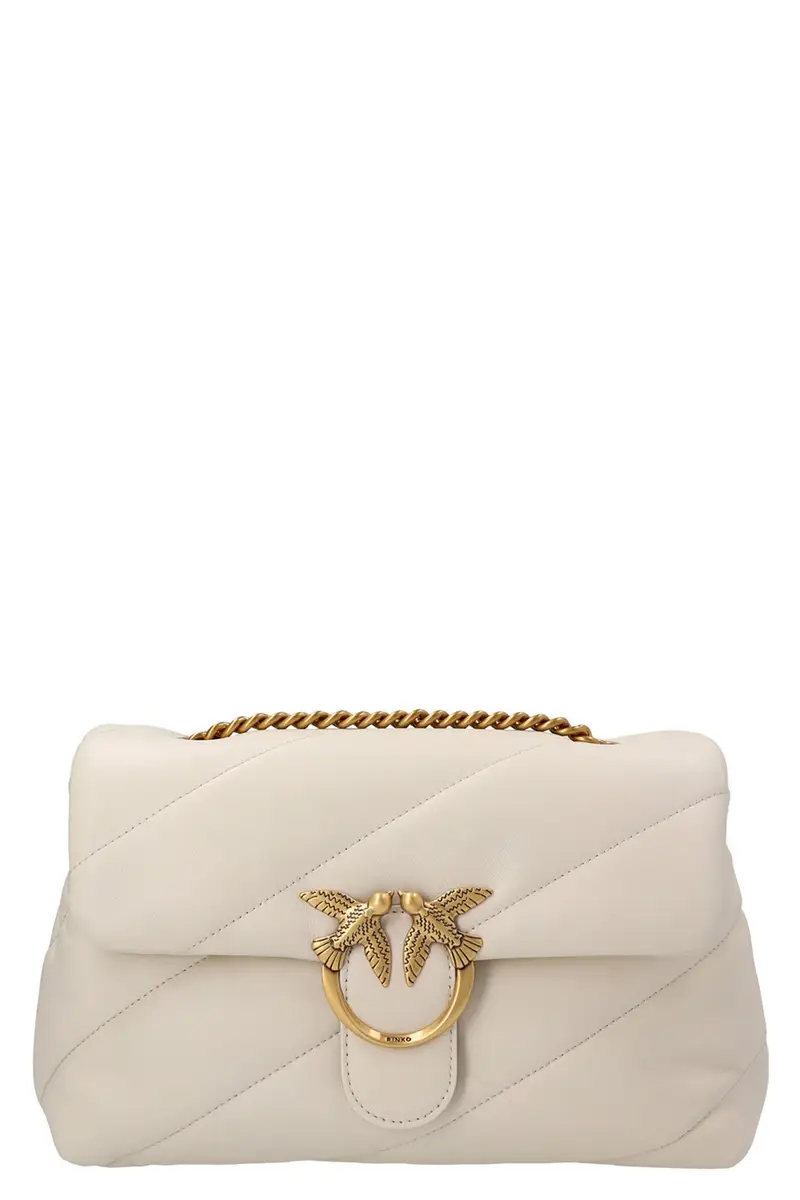 PINKO Tracolla 'Love One Classic' Bianco