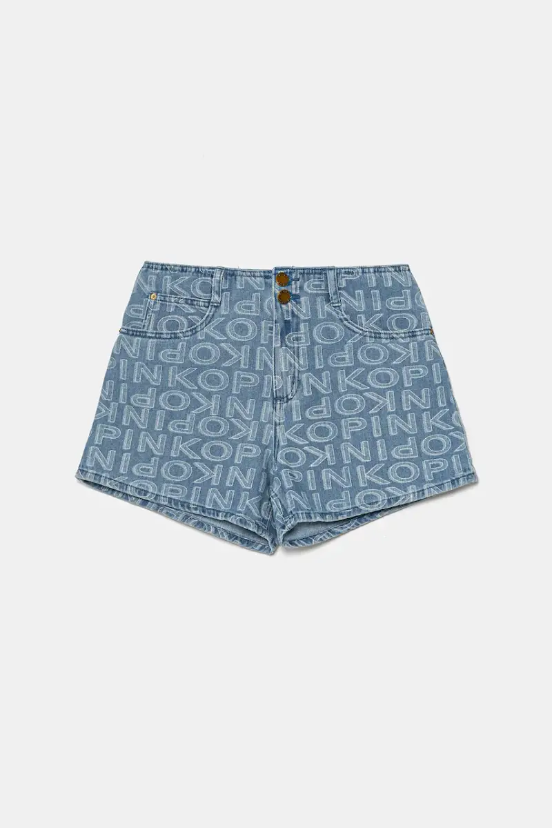 pinko Up shorts in jeans bambino/a colore blu KFBE002.C.DF015