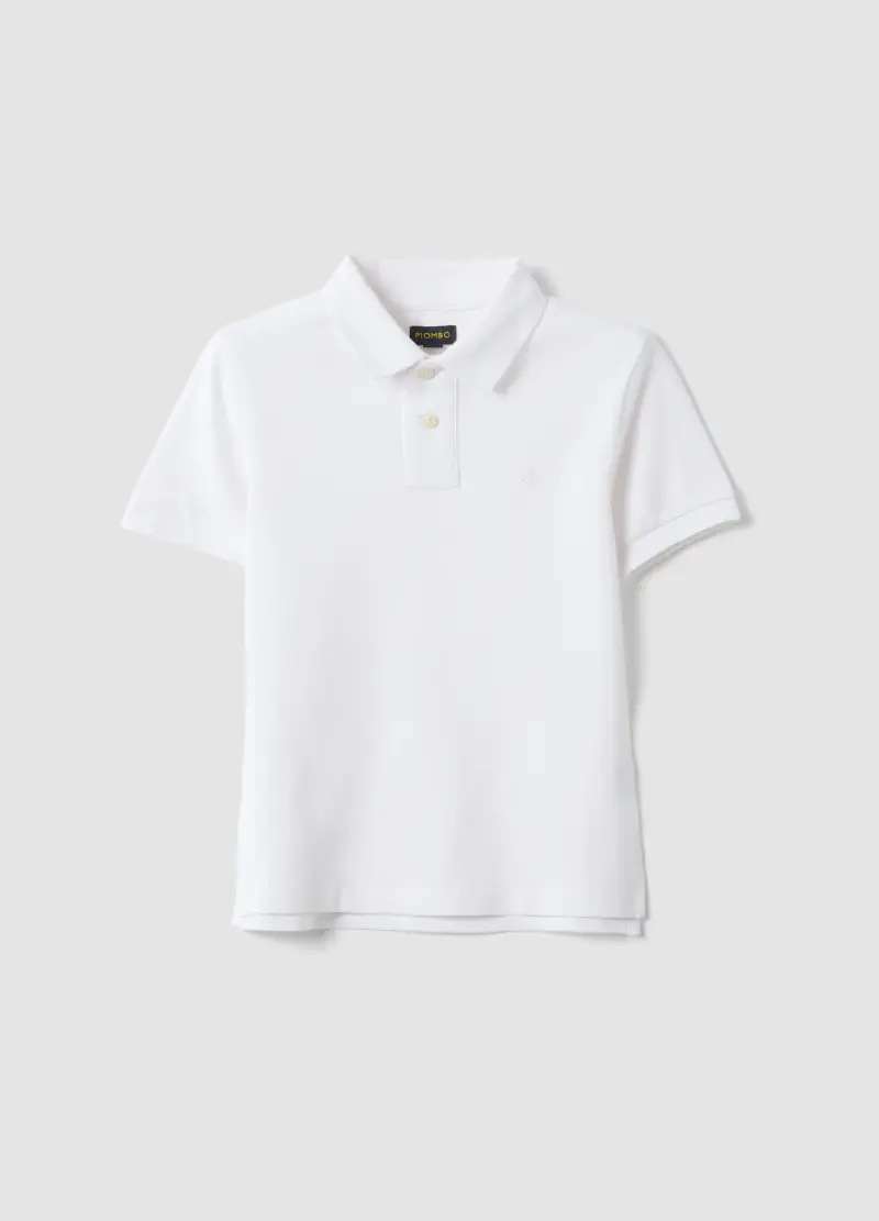 PIOMBO KIDS Polo Bambino Bianco 4558155