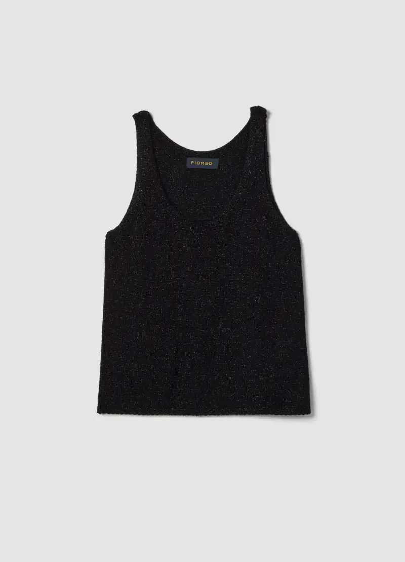 PIOMBO Top Donna Nero 4557445