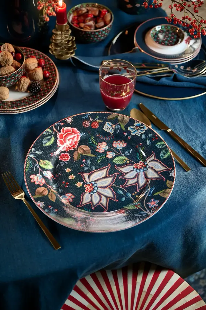 set di piatti piani Berry Blues Blue 32 cm pacco da 2 Multicolore miniatura 3