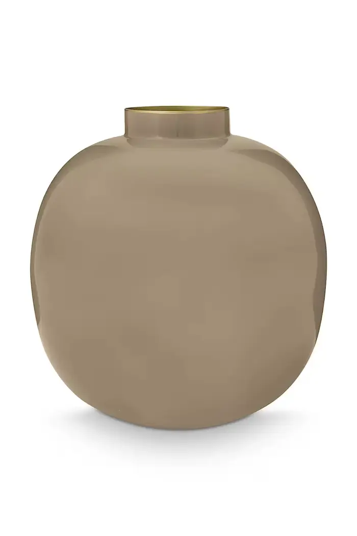 vaso decorativo 23 x 23 x 23 cm Marrone