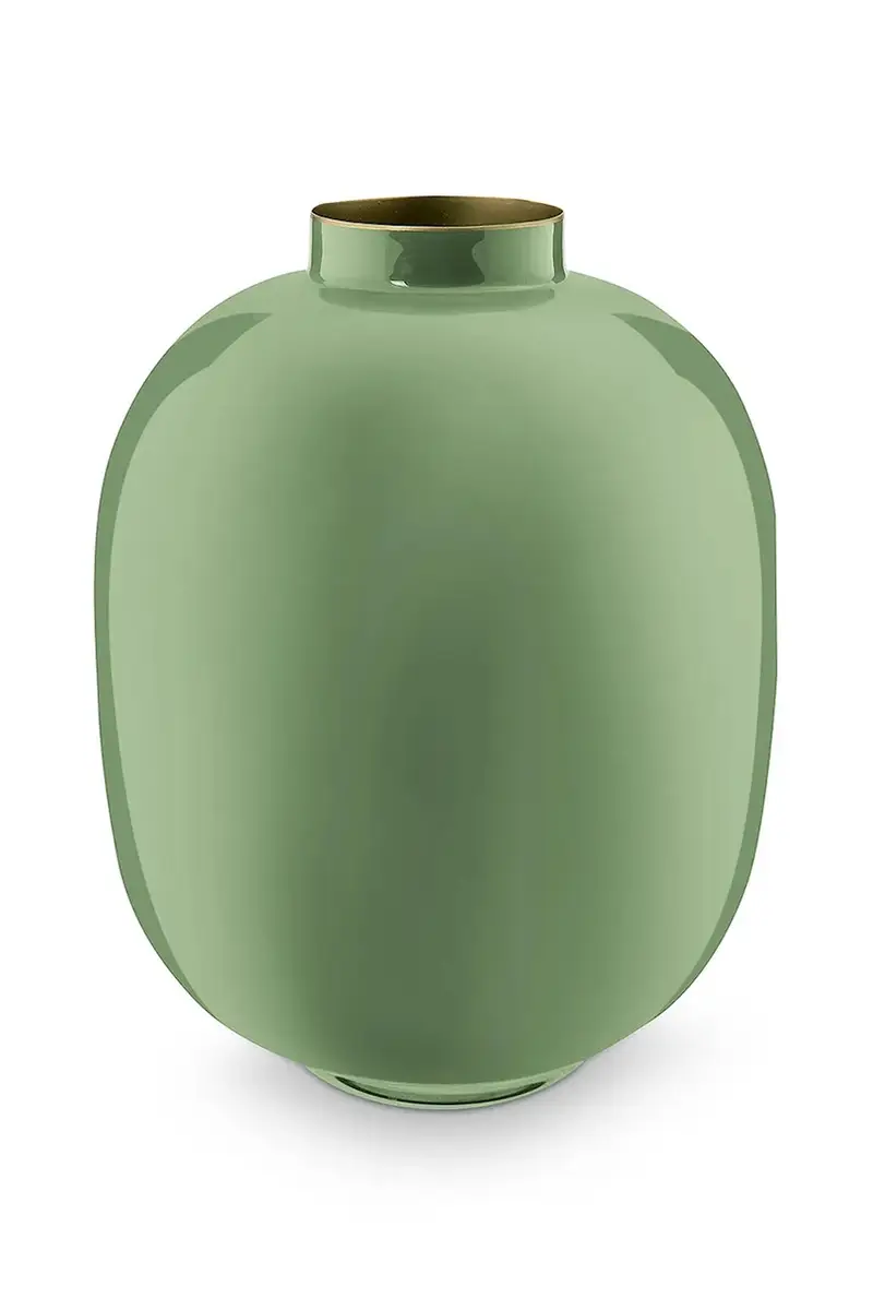 PiP Studio vaso decorativo Metal Mid Green Verde