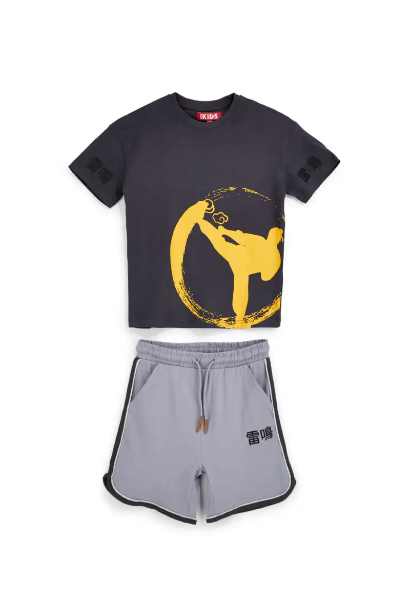 PITT KIDS T-shirt Grigio 4444493