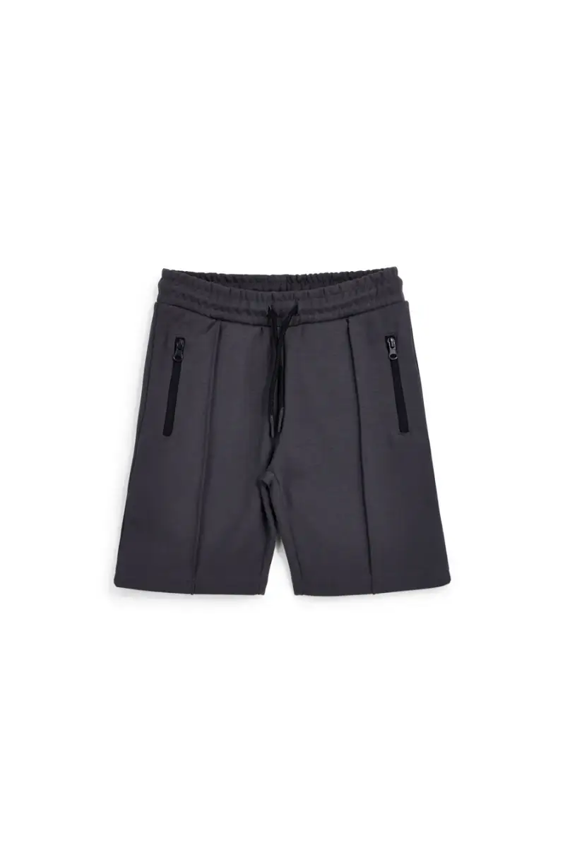 PITT KIDS Pantaloni corti grigi con coulisse Pt-b-sh-9027 [IRON]