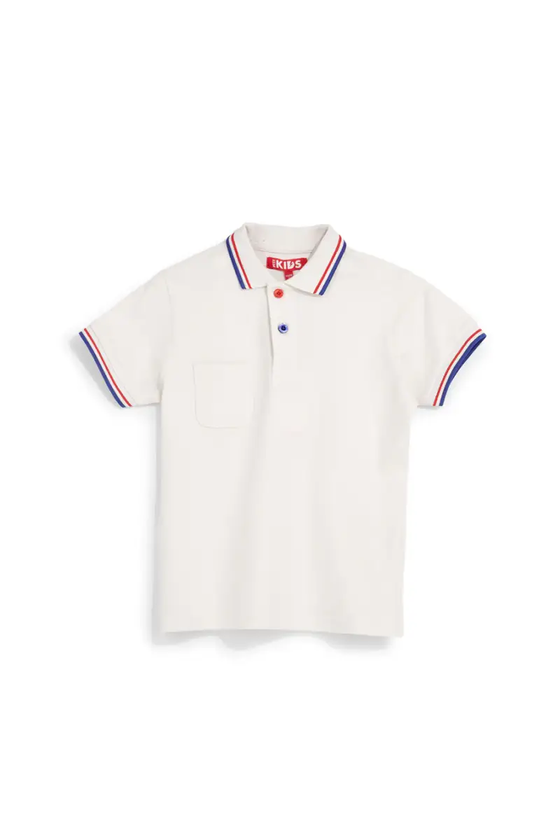 PITT KIDS Polo Bianco 4444327