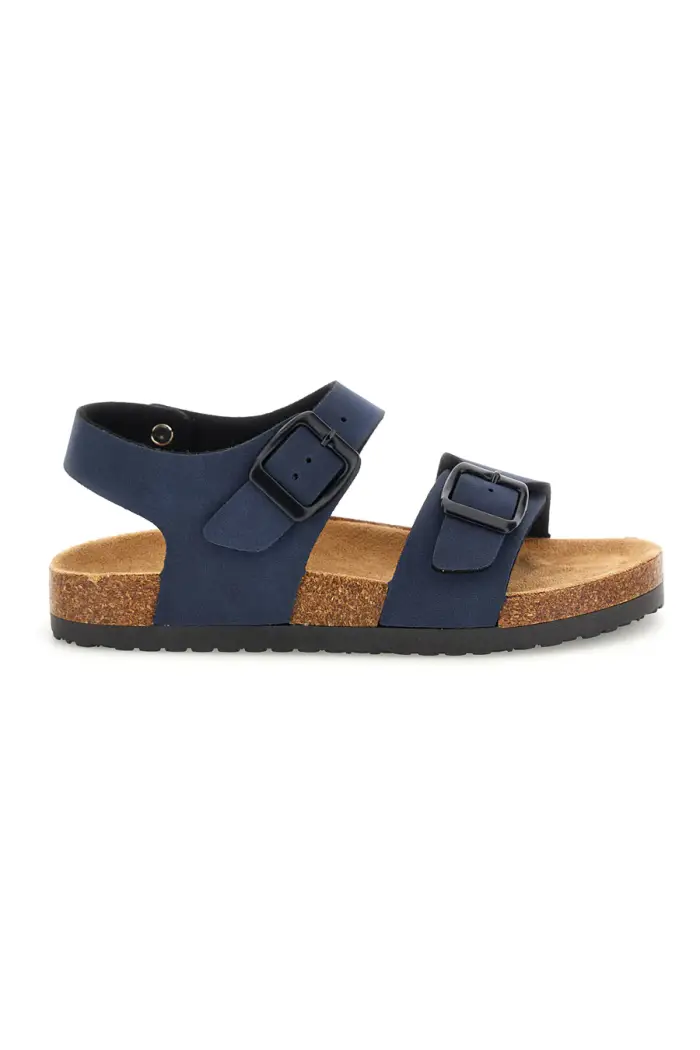 PITT KIDS Sandali Blu con Doppia Fibbia 14605 [BLUE]