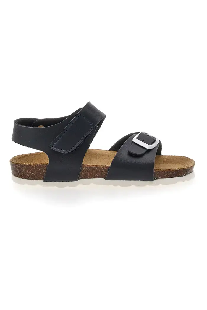 Sandali Blu con Fibbia Pitt Kids 45289 [NAVY]