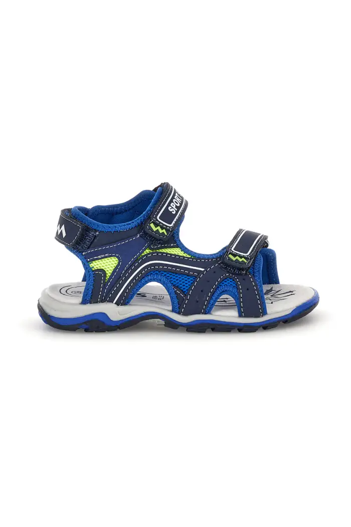 Sandali blu con strappi Pitt kids 15115 [BLUE
