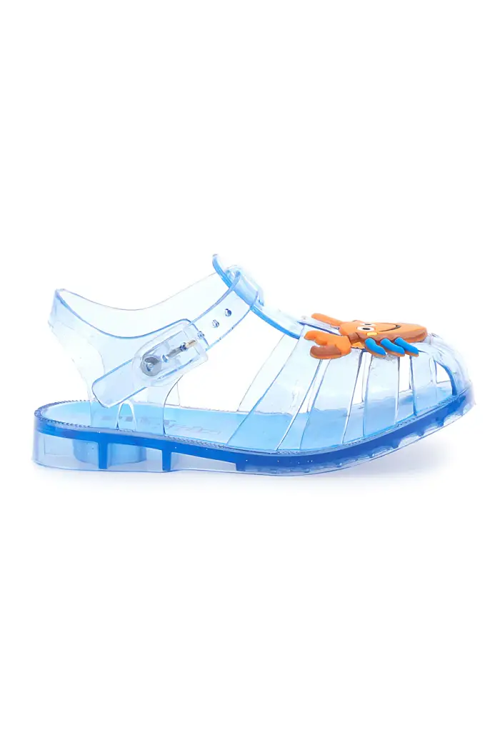 PITT KIDS Sandali da mare blu trasparenti con granchietto 3142667 [AZZURRO]