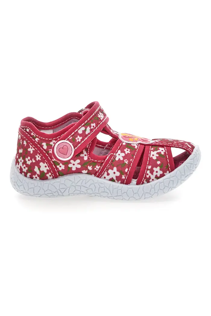 PITT KIDS Scarpe rosse con doppio strappo PK3904A [FUXIA]